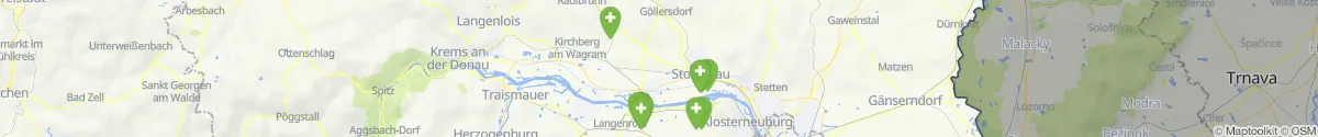 Map view for Pharmacies emergency services nearby Hausleiten (Korneuburg, Niederösterreich)